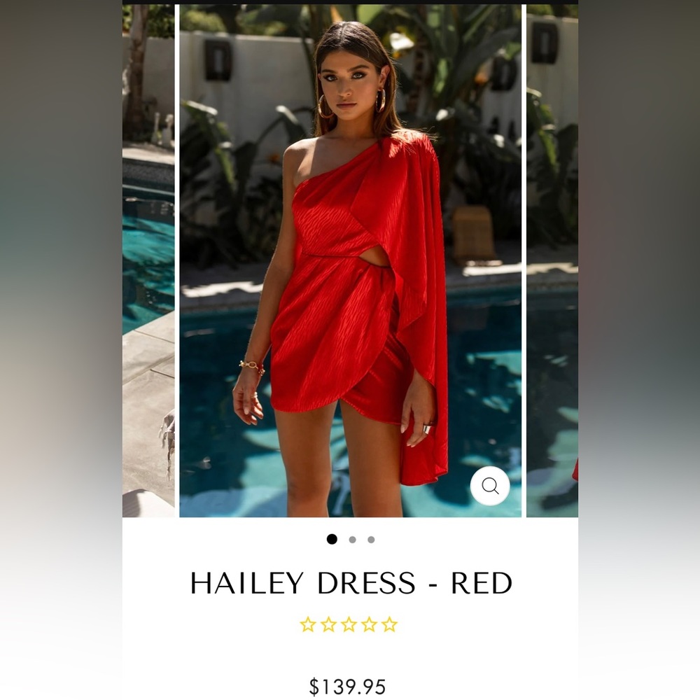 JAUS “Hailey Dress” - Red